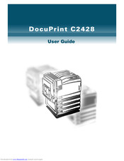 Xerox DocuPrint C2428 User Manual