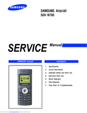 Samsung Anycall SGH-N700 Service Manual