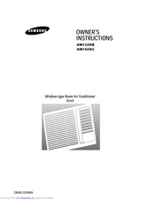Samsung AW12ZKB Owner's Instructions Manual