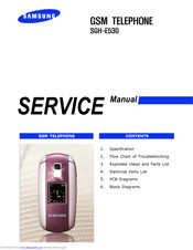 Samsung SGH-E530 Service Manual