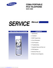 Samsung SCH-1000 Service Manual