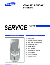 Samsung SGH-M600S Service Manual