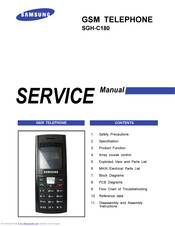 Samsung SGH-C180 Service Manual