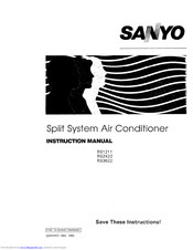 Sanyo RS3622 Instruction Manual