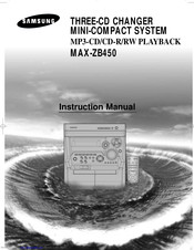 Samsung MAX-ZB450 Instruction Manual
