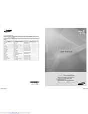 Samsung PL50A610T1R User Manual