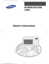 Samsung CK99FS Owner's Instructions Manual
