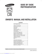 Samsung RM25JWSH Owner's Manual And Installation