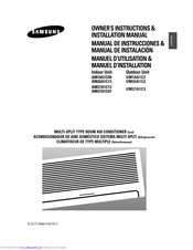 Samsung UM27A1C3 Owner's Instructions & Installation Manual