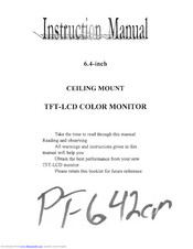 Power Acoustik PT-642CM Instruction Manual