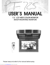 Power Acoustik PT-725 User Manual