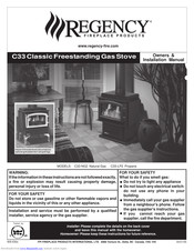 Regency C33-LP2 Owners & Installation Manual