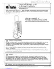 Mr. Heater MH35LPTS Operating Instructions And Owner's Manual
