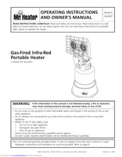 Mr. Heater MH26TC Operating Instructions And Owner's Manual