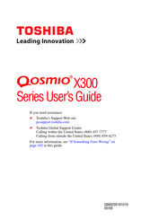 Toshiba Qosmio X300 Series User Manual