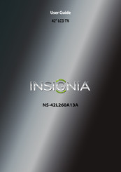 Insignia NS-42L260A13A User Manual