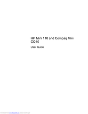 HP Mini CQ10-900 User Manual