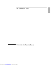 HP OmniBook 6000 Evaluation Manual