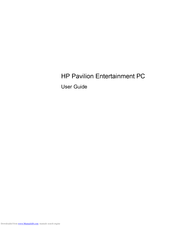 HP Pavilion dm3-2000 - Entertainment Notebook PC User Manual