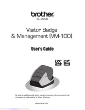 Brother andtrade; QL-570VM User Manual