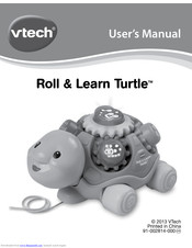 Vtech Roll & Learn Turtle User Manual