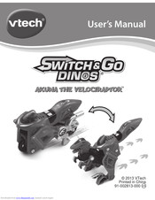 Vtech Switch & Go Dinos - Akuna the Velociraptor User Manual