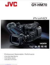 JVC ProHD GY-HM70 Specifications