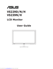 Asus VS239NV User Manual