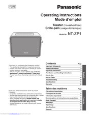 Panasonic NC-ZP1 Operating Instructions Manual