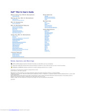 Dell Mini 3v User Manual