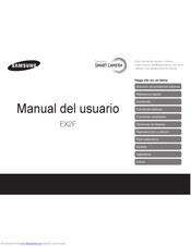 Samsung SAMSUNG EX2F Manual Del Usuario