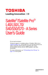 Toshiba Satellite Pro L70 Series User Manual