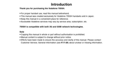 Sharp VODAPHONE 705SH Introduction Manual