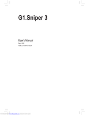 Gigabyte G1.Sniper 3 User Manual