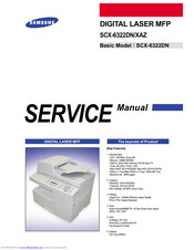 Samsung SCX 6322DN - B/W Laser - All-in-One Service Manual