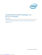 Intel BX80532PG3200D Datasheet