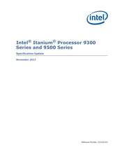 Intel Itanium 9320 Specification