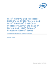 Intel Celeron E3x00 Series Design Manual