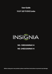 Insignia NS-19ED200NA14 User Manual