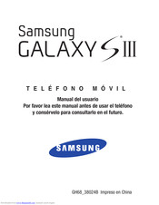 Samsung SCH-S960L Galaxy S III Manual Del Usuario