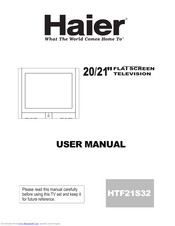 Haier HTF21S32 User Manual