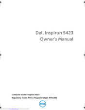 Dell Inspiron 5423 Owner's Manual