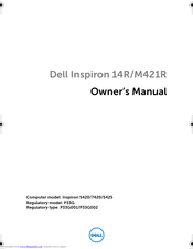 Dell Inspiron 5425 Owner's Manual