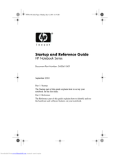 HP Pavilion ZT3000 Reference Manual