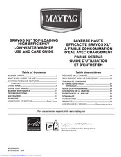 Maytag MVWB725BW Use And Care Manual