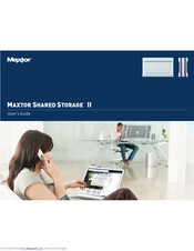 Maxtor STM310004SDAB0G-RK - Maxtor Shared Storage II NAS Server User Manual