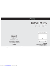 Viking RVER3305BSS Installation Manual