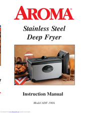 Aroma ADF-190A Instruction Manual