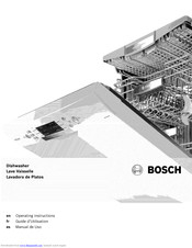 BOSCH SPV5ES53UC Operating Instructions Manual