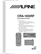 Alpine CRA-1655RF Owner's Manual
